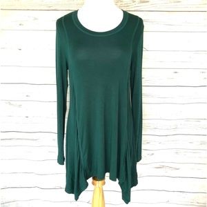 LOGO | Emerald Green Knit Dress